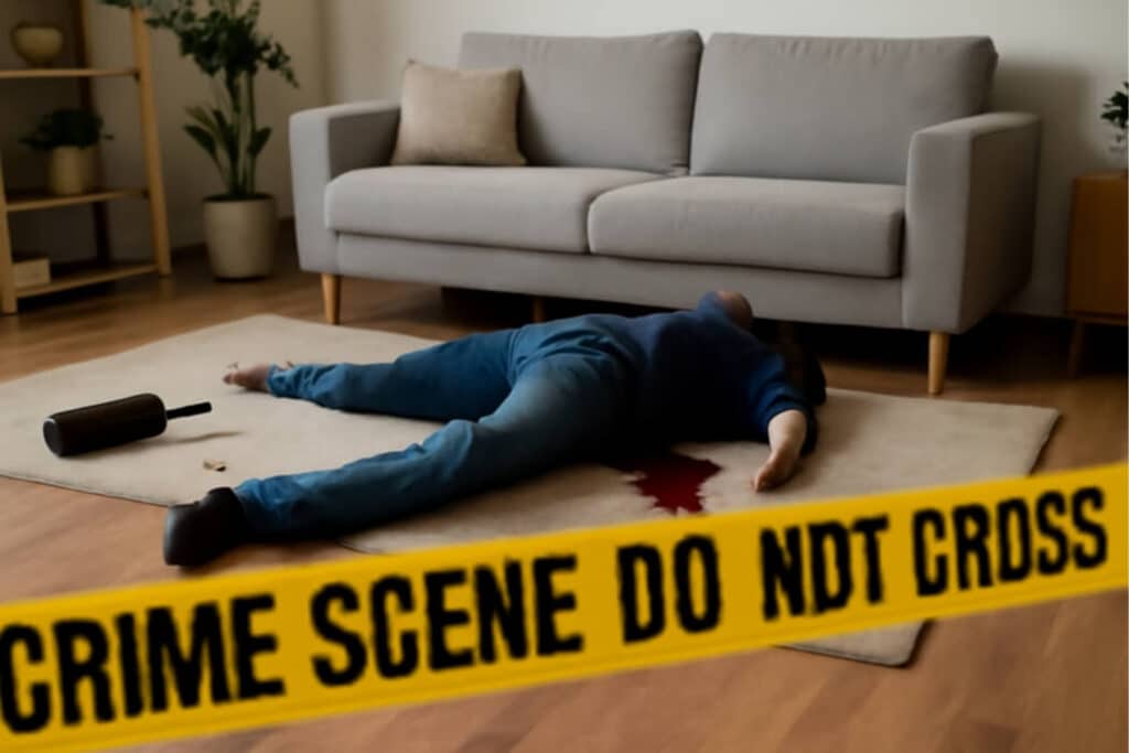 5 manieren om je woonkamer om te toveren tot een ‘crime scene’