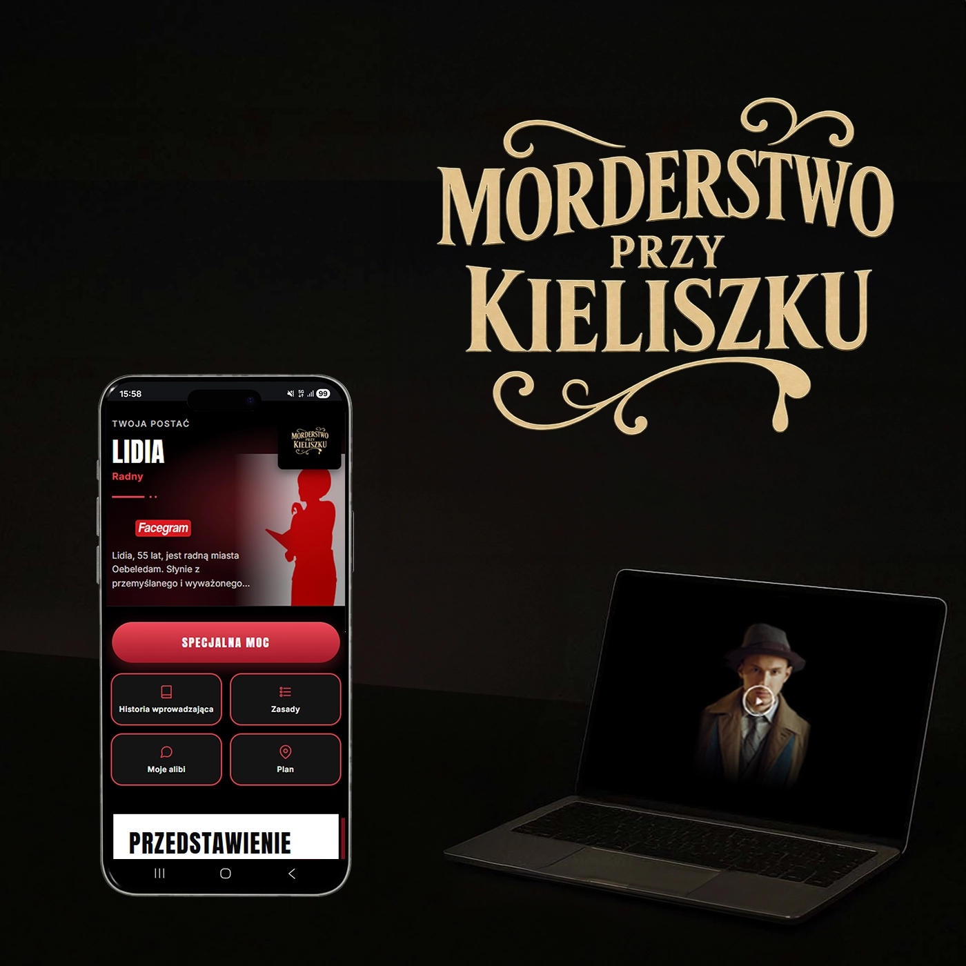 Morderstwo przy kieliszku cover